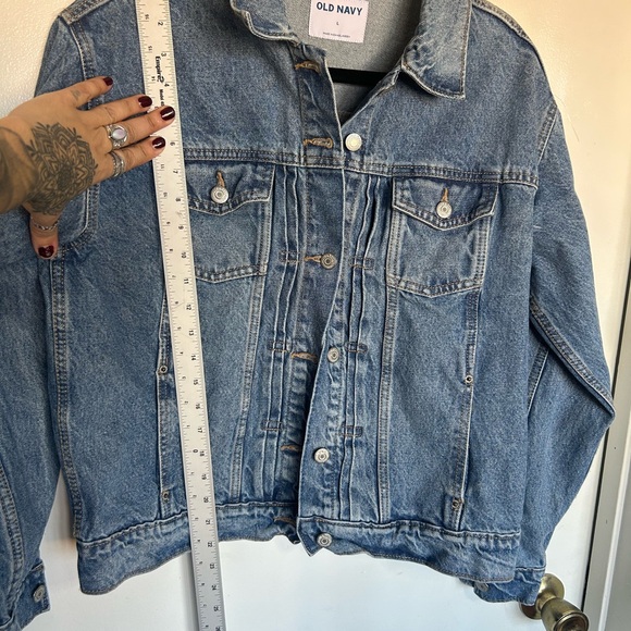 Old Navy Blue Jean Jacket - Picture 5 of 7